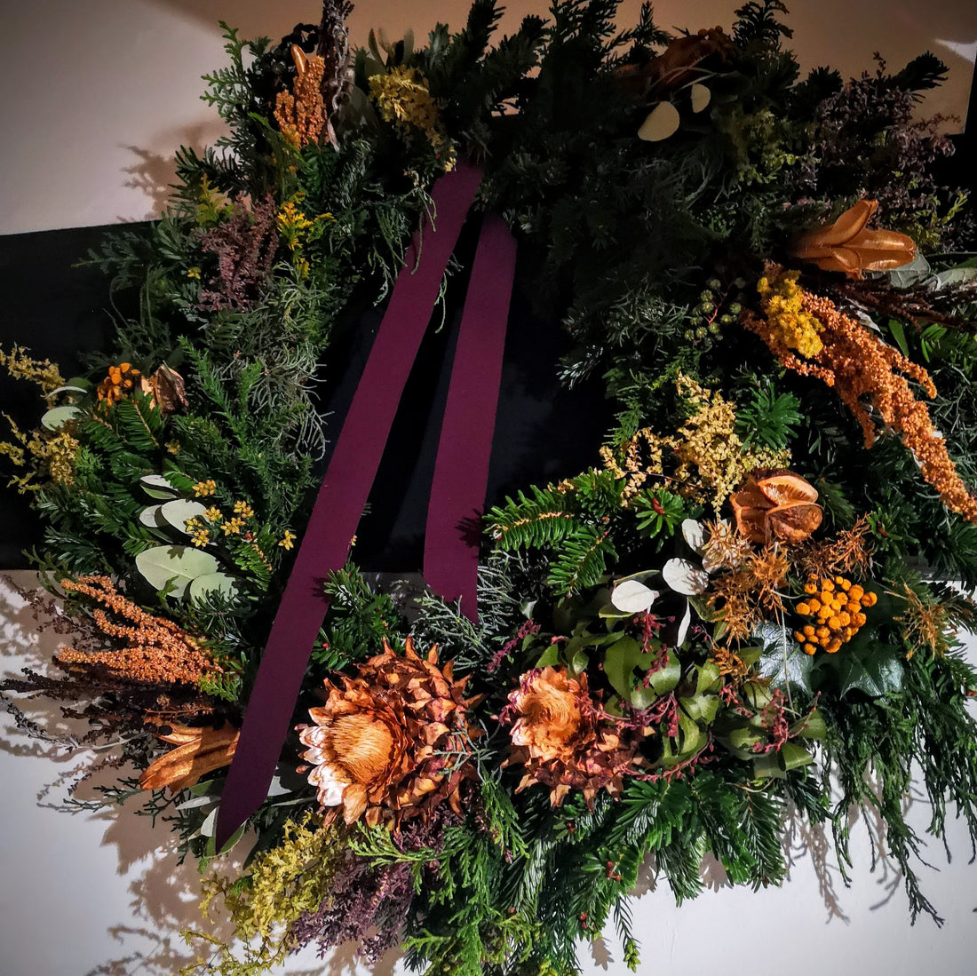 クリスマスリース／クリスマススワッグのご予約受付中